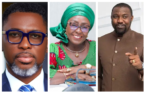 A-Plus, Dzifa Gomashie and John Dumelo are some entertainers who are actively into politics