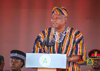 John Dramani Mahama is the President of Ghana