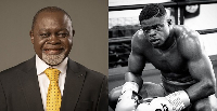 Azumah Nelson and Freezy Macbones