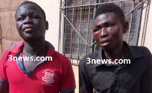 Dojie Kwame, 28, and Akwasi Bio, 18, were arrested on saturday
