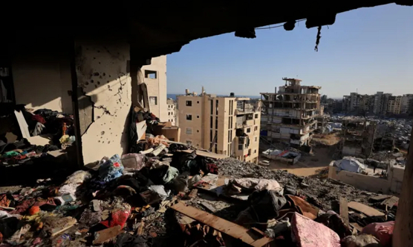 Israeli aircraft struck at least four residential buildings in several parts of Gaza City