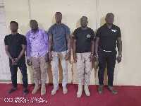 These five individuals were arrested for allegedly impersonating NAIMOS officials