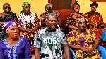 Kwaku Obeng among some of the elders