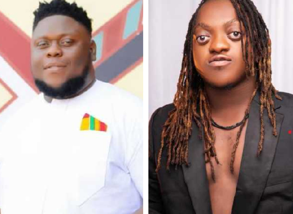 Kumawood actors Otelee (L) and Sunsum (R)