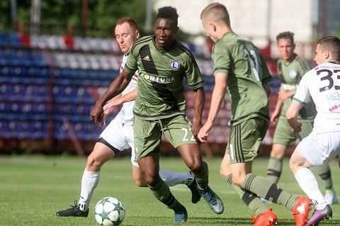 Sadam Sulley last played for Ghanaian Division One League side Vision FC before joining Legia Warsaw