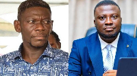 Agya Koo (L) says he hasn't been invited to any event organised by Dr Frank Amoakohene (R)