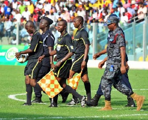 Performance of Ghanaian referee has come under the microscope