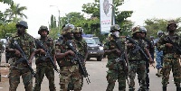 Some personnel of the Ghana Armed Forces