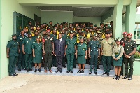 Personnel from Ghana Immigration Service