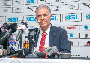 Black Stars coach, Carlos Queiroz