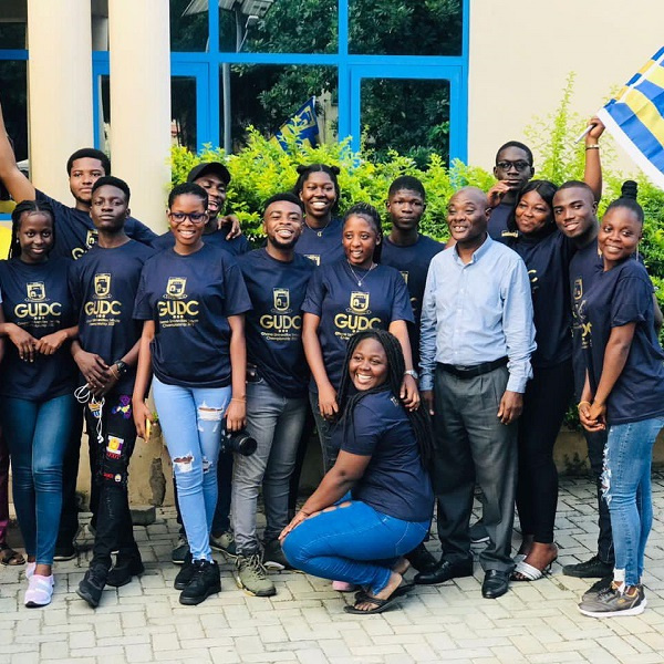 A group photo of the contingent  from  Accra Technical University