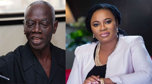 Dr. Afari Gyan and Charlotte Osei