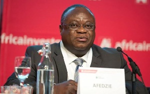 Ekow Afedzi, Managing Director of the Ghana Stock Exchange
