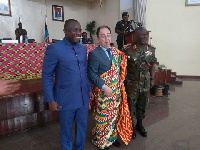 Defense Minister, Nitiwu and Lebanese Ambassador to Ghana, Ali Halabi