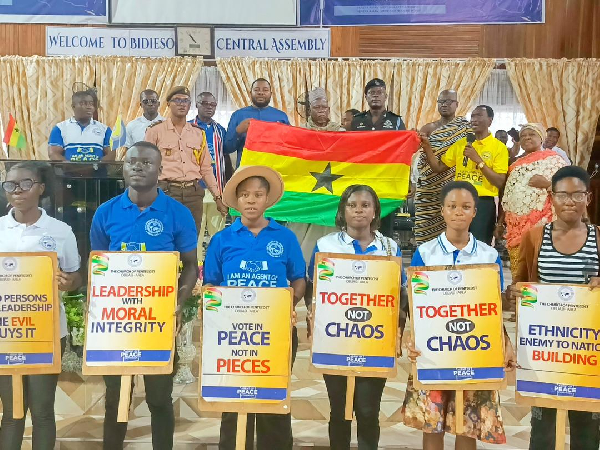 Church of Pentecost advocates for peace in upcoming elections