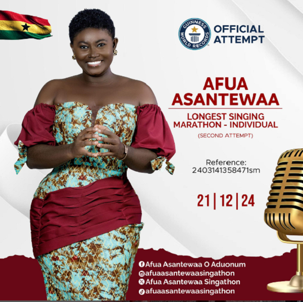 Ghanaian entrepreneur and former Guinness World Records contender Afua Asantewaa