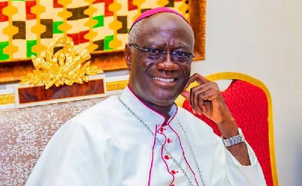 The Most Reverend John Bonaventure Kwofie, the Metropolitan Archbishop of Accra