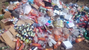 NADMO has since destroyed the retrieved products