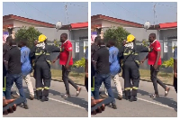 Fire officers were assaulted at Dansoman