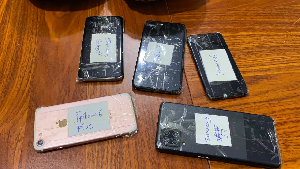 The devices included iPhone 6, 6 Plus, Samsung S7 Edge and A12 The devices included iPhone 6, 6 Plus, Samsung S7 Edge and A12