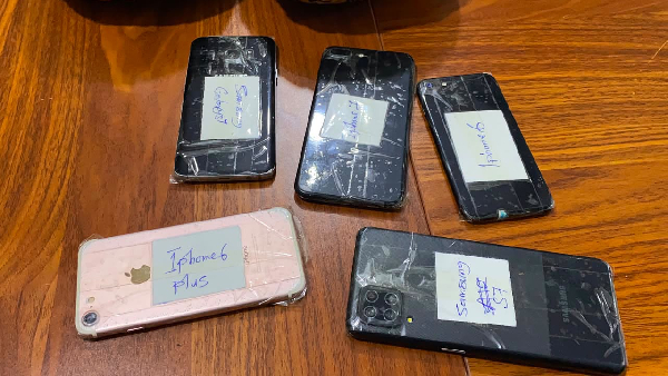 The devices included iPhone 6, 6 Plus, Samsung S7 Edge and A12
