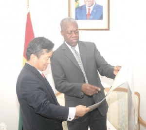 Mr. Woon Ki Lyeo, Korean Ambass. To Ghana