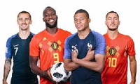 France and Belgium battle for a place in the finals