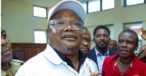 Tundu Lissu appeared a magistrate's court in Dar es Salaam, to hear the charges