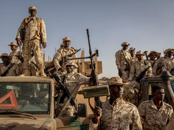 File photo of soldiers in Sudan