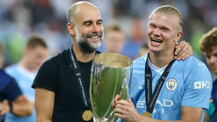 Guardiola tare da Erling Haaland