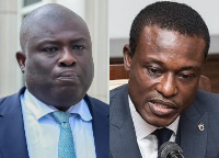 Kissi Agyebeng's OSP (R) gave evidence to FBI to convict Asante Berko (L)