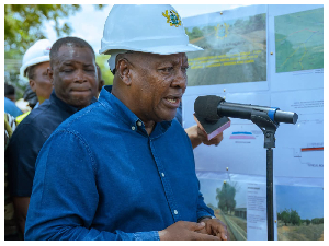 John Dramani Mahama is the President of Ghana
