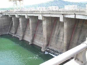 Akosombo Low Water