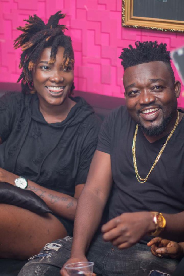 Chief executive officer of RuffTown Records, Bullet with late Ebony Reigns
