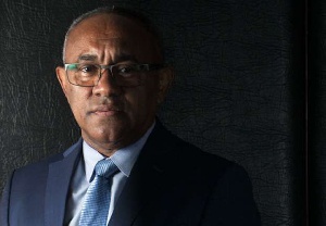 CAF president Ahmad Ahmad