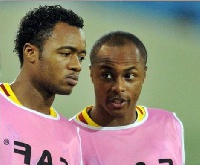 Jordan and Andre have in recent weeks been left out of the Black Stars