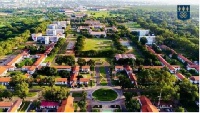 Aerial view of the University of Ghana