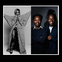 Grammy award winning artiste Eve and Ghanaian celebrity photographers, Twinsdntbeg