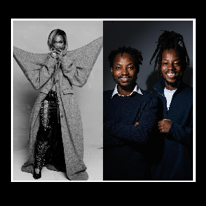 Grammy award winning artiste Eve and Ghanaian celebrity photographers, Twinsdntbeg