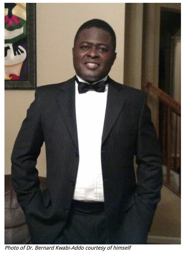 Dr. Bernard Kwabi-Addo, Author of Health outcomes in a foreign land