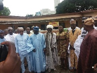 Vice President Dr Mahamudu Bawumia, Chief Imam and other dignitaries