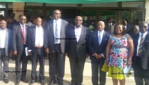 The board is chaired by Stephen Abankwah Sekyere (3rd from right)