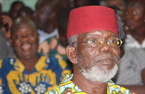 Prince Johnson, seen here in 2008, had a key role in Liberia's years of civil war