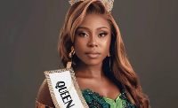 Winner of the Queen of Ghana Beauty Pageant, Nana Araba Sekum