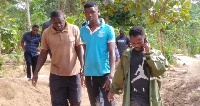 Some of the illegal miners were arrested