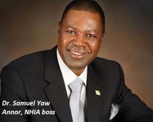 Chief Executive Officer of the National Health Insurance Authority (NHIA), Dr. Samuel Yaw Annor