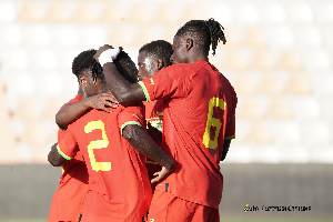 Some players of the Black Stars