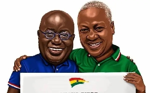 Akufo-Addo and John Mahama