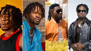 From L to R: Mugeez, Fameye, Amerado and Kuami Eugene