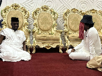 Alhaji Abubakar Shehu Abubakar III and Anas Aremeyaw Anas